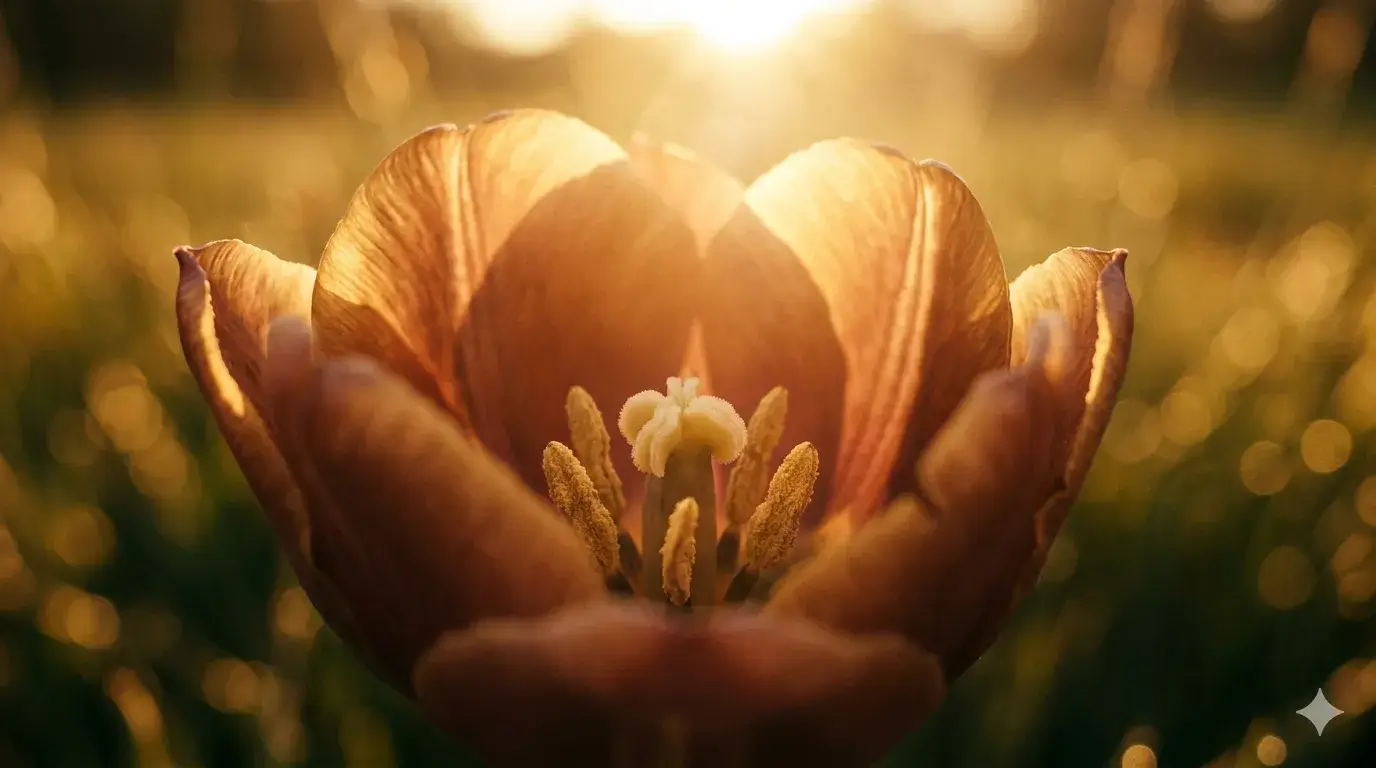 handen met een bloem in zonlicht als symbool voor jouw waarheid en voorbij taboes gaan
