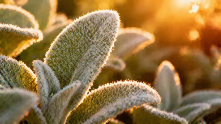 Zachte groene bladeren in warm zonlicht, symbool voor rust, zachtheid en natuurlijke verbinding