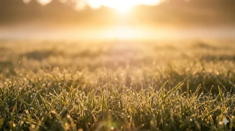veld in warm ochtendlicht als metafoor voor bang zijn wat anderen denken