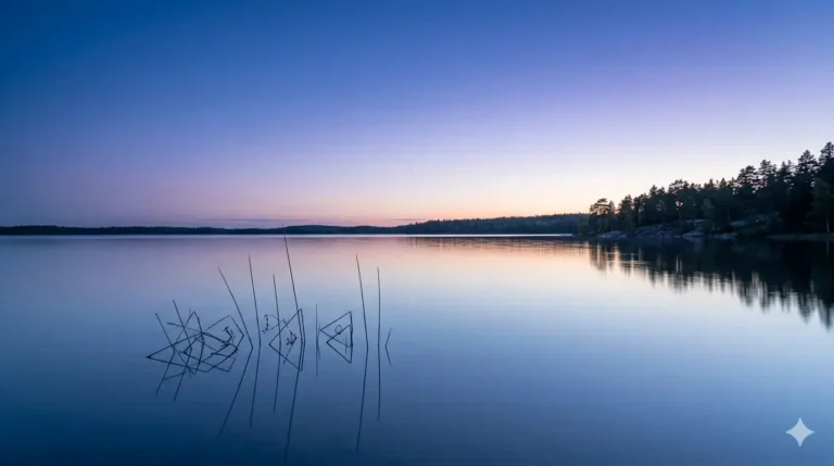 Stil meer bij zonsopkomst als beeld voor vertragen en voelen wat je lichaam aangeeft