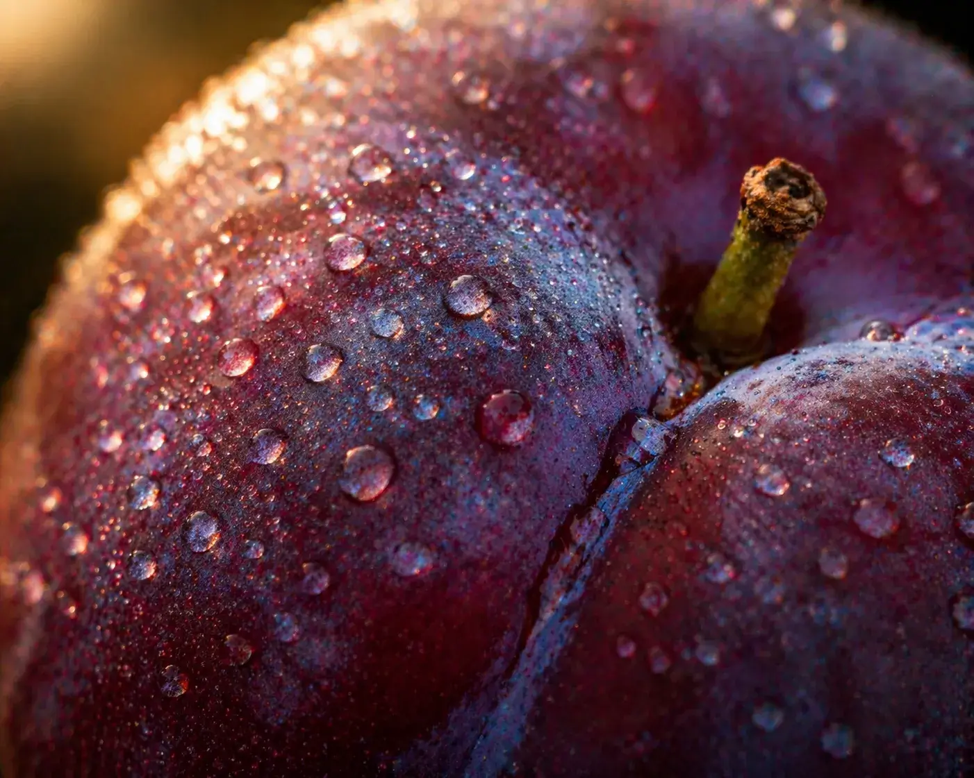 druppel op appel in zacht licht als metafoor voor moe maar niet ontspannen