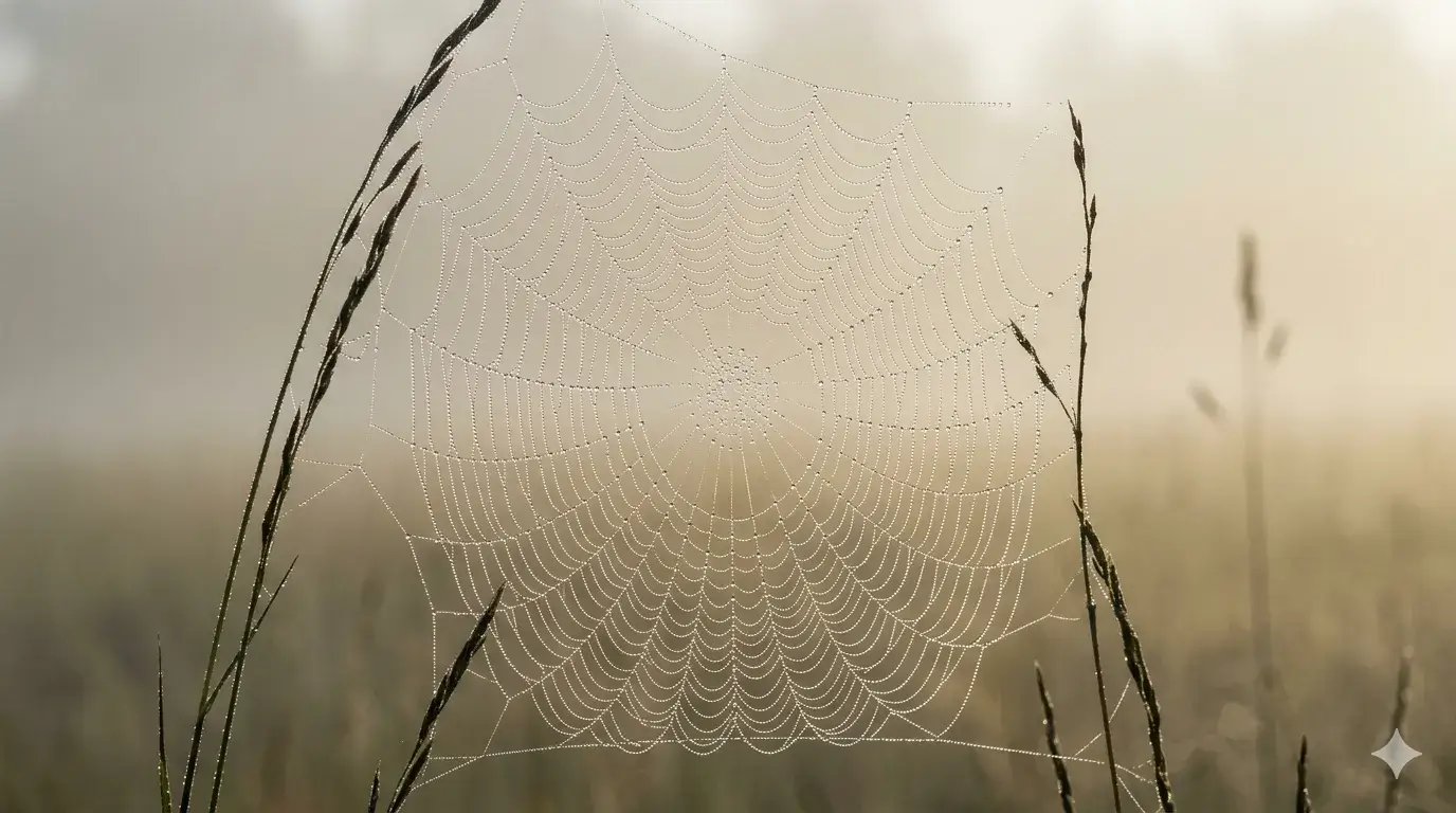 Zandpatronen in zacht licht met gras op de voorgrond, symbool voor stilstand en subtiele beweging in het lichaam